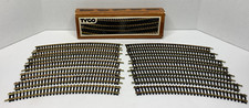 VTG TYCO HO Scale Model Curved Train Tracks Lot 14pcs P102
