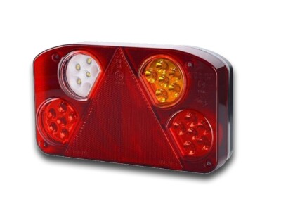 12/24V E 1x RIGHT REAR COMBINATION LIGHT TAIL 24 LED LAMP 6 F-T TRAILER MERCEDES