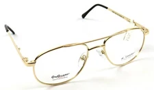 Hilco OnGuard Safety Glasses Frames OG 095 Gold w/Side Shields, 52-17-140, NOS