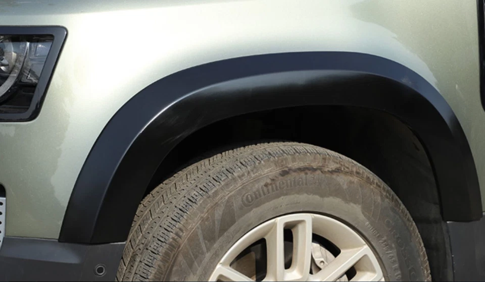 Rueda marrón ocular para Land Rover Defender 90 2020-2023 PP ensanchar negro brillante Foto 2 de 4