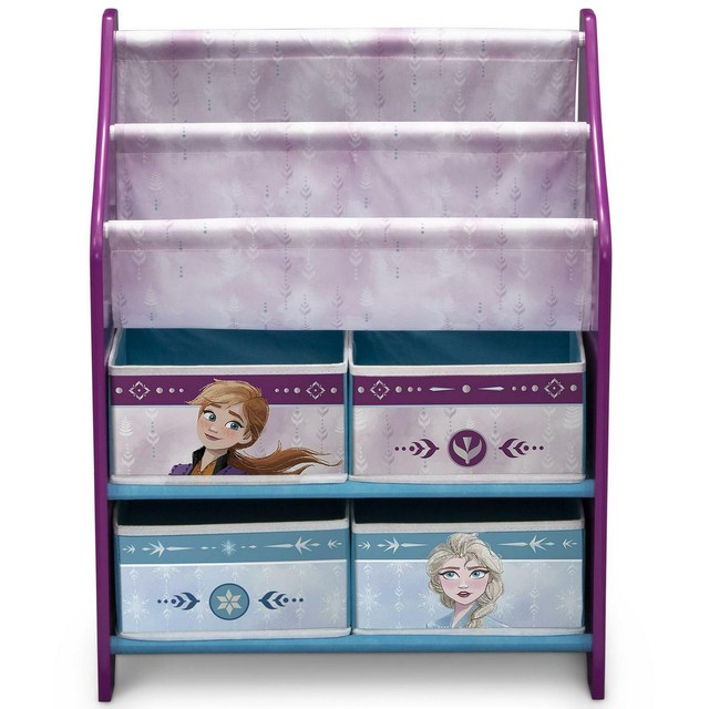Disney Frozen Toy Storage Organizer Kids Bedroom Bin Playroom Princess Elsa Anna for sale online