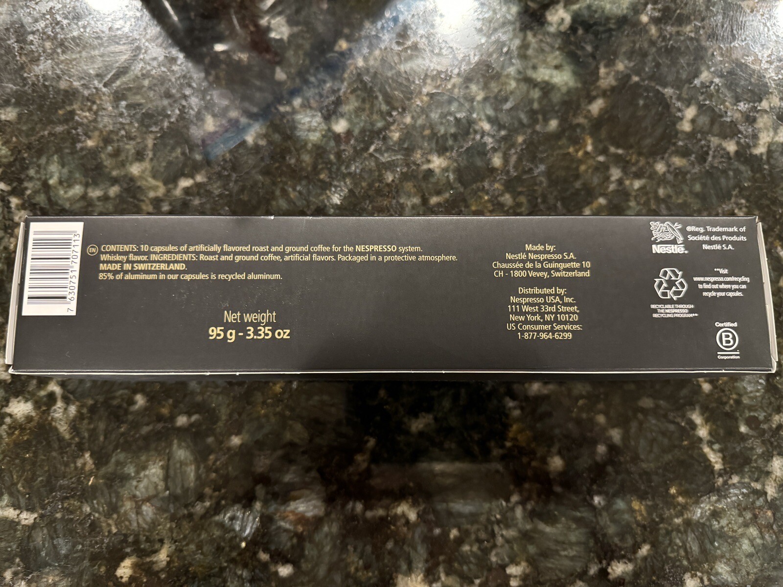 Nespresso Whiskey Essence Vertuo Pods Sleeve Of 10 NEW NIB SEALED eBay