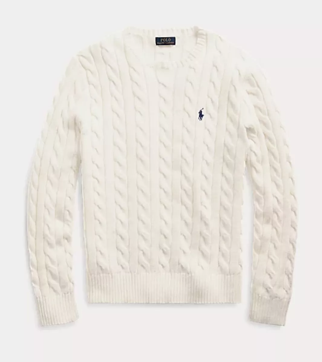 Cream ralph lauren best sale jumper