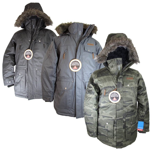 Columbia Barlow Pass 550 Turbodown Blue Bomber Jacket XL for sale online | eBay