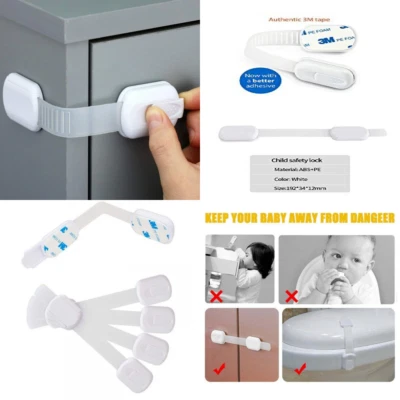 URBANWAZE Kind Baby Kleinkind Schrank Schrank Fenster Sicherheitsschlösser Beweis Tür Schublade Kühlschrank