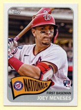 2023 Topps Archives Joey Meneses Rookie baseball card #150 Washington Nationals