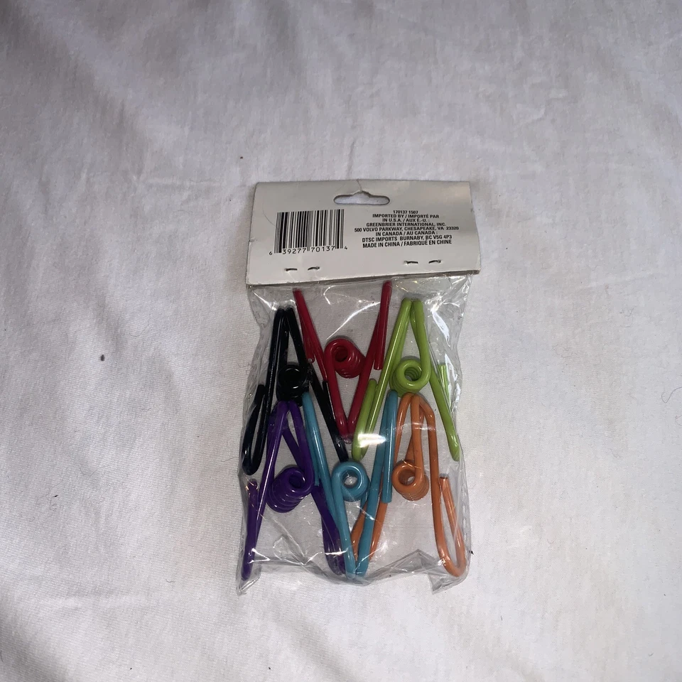 Pack de 6 clips de bolsa de sellado de almacenamiento de alimentos para el hogar Foto 2 de 2