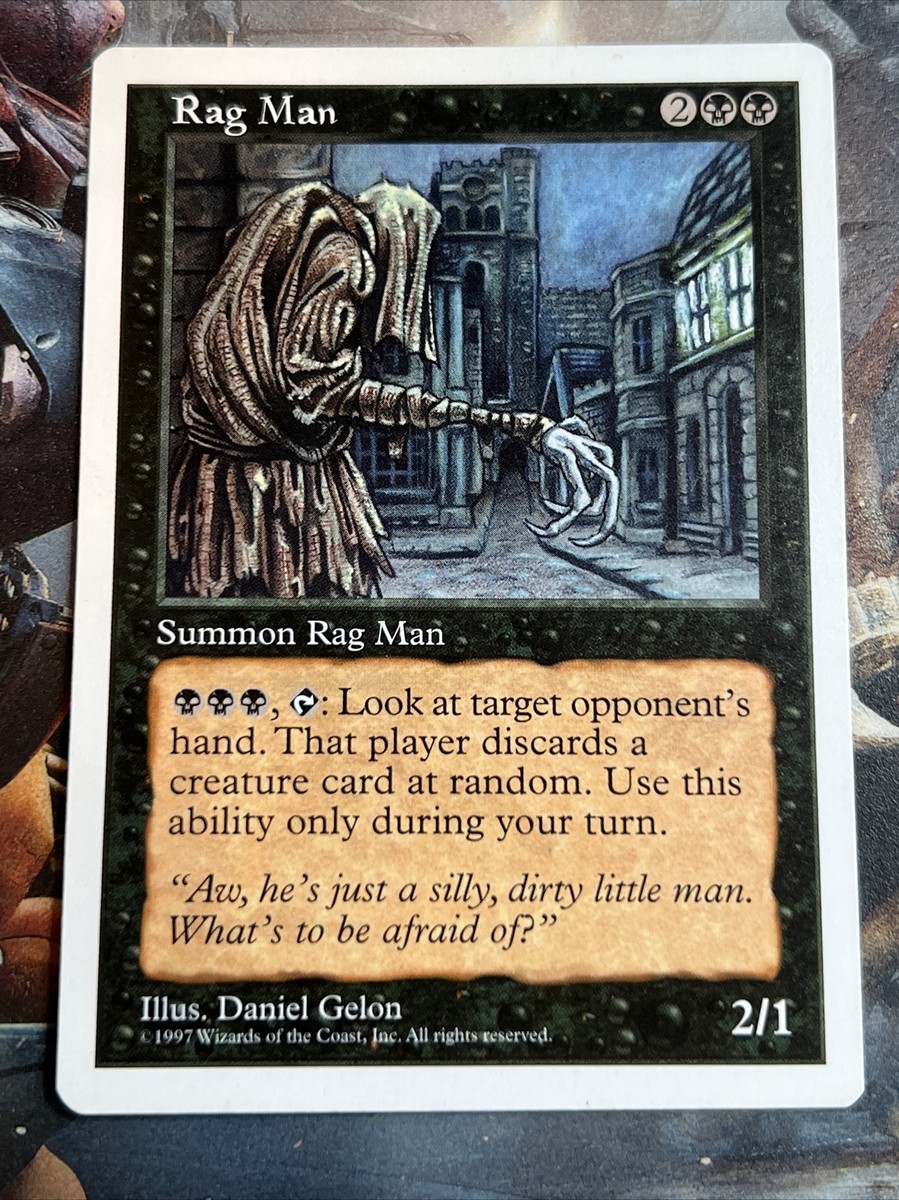 1x Rag Man 5th Fifth Edition LP MTG Magic the Gathering x1 MKE | eBay