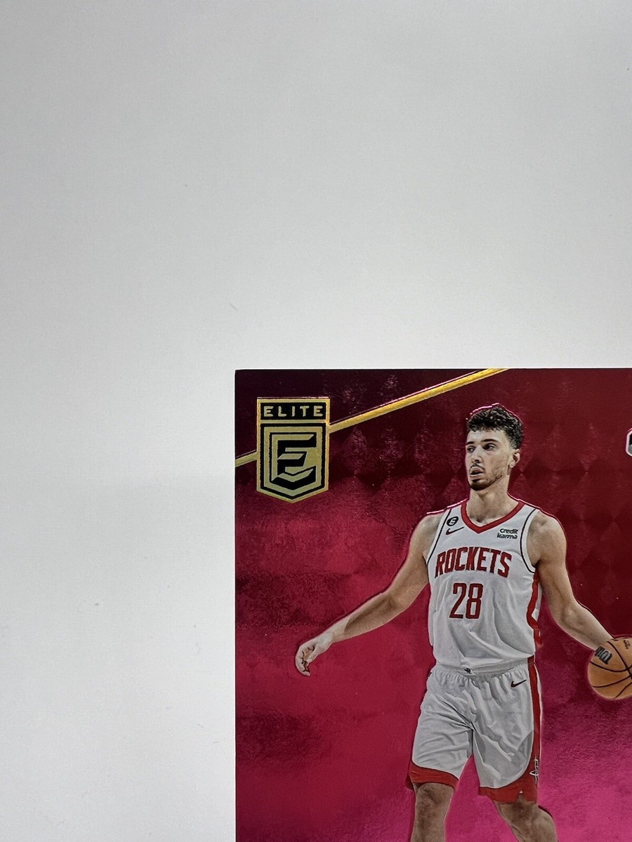 23-24 Panini Donruss Elite Alpern Sengun No.33 /17 Houston Rockets 