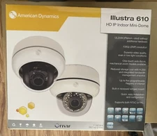 American Dynamics ADCI610-D113  Indoor HD Mini-Dome 1080p TDN WDR 3-9mm New