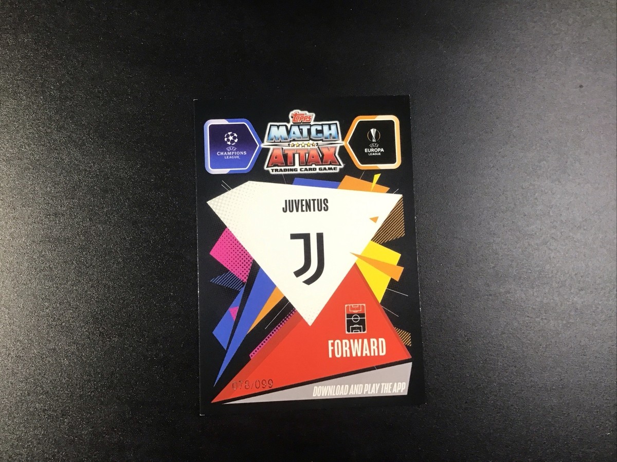 2020-21 Topps Chrome Match Attax UCL Green Refractor /99 Cristiano