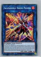Yugioh Salamangreat Raging Phoenix RA04 - EN083 Quarter Century Collectors Rare