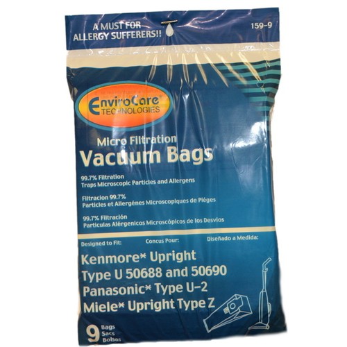 Replacement Vacuum Bags For Kenmore Upright 50688 O U 50690 For Panasonic U-2 EB
