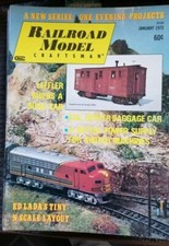 RAILROAD MODEL CRAFTSMAN  26  ISSUES  1968-1974