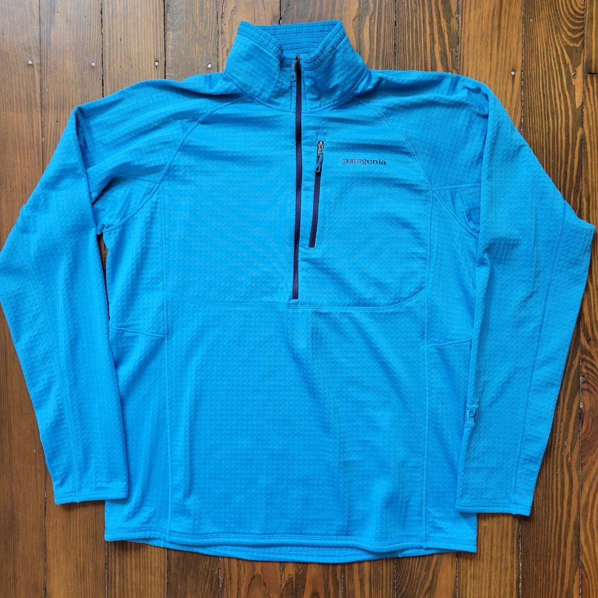 Patagonia R1 Regulator Pullover Fleece - Electron Blue - Size Large