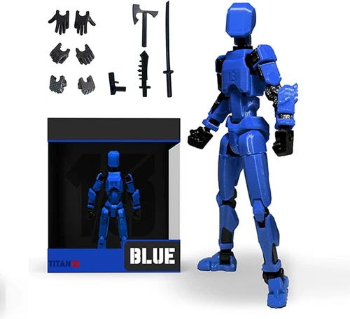 T13 Action Figure,Titan 13 Action Figure Toy Robot,3D Printed Jointed Movable - Picture 33 of 104