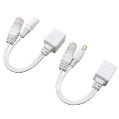 Power Over Ethernet POE Injector Splitter Adapter Cable For Wansview Camera