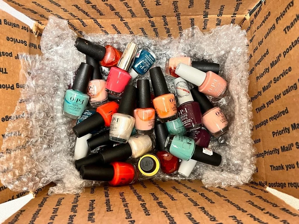 WHOLESALE LOT OF 50 PICES OF OPI NAIL POLISH ASSORTED COLORS eBay