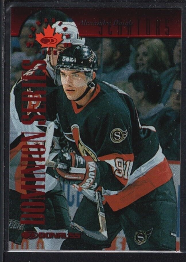 ALEXANDRE DAIGLE 1997/98 DONRUSS CANADIAN ICE #122 DOMINION SENATORS SP #144/150