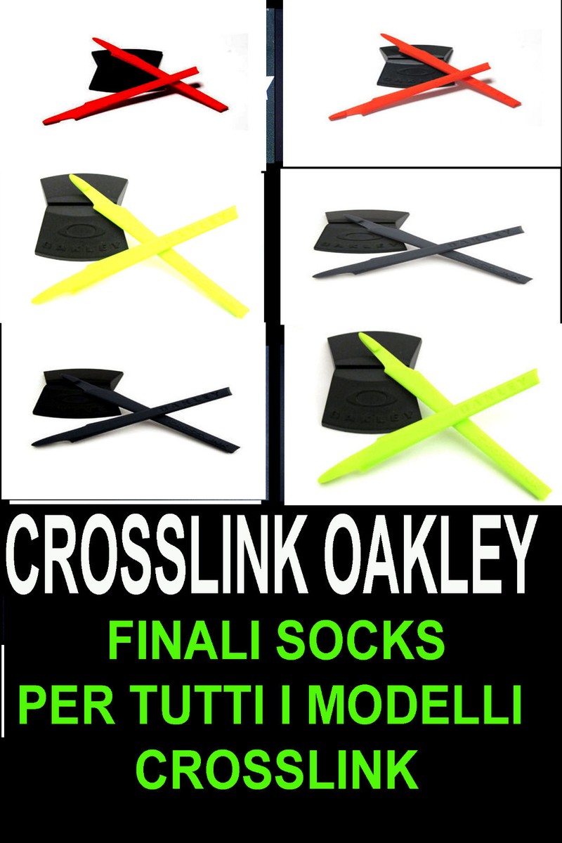 ASTE E FINALI OAKLEY RICAMBIO crosslink 3127 3128 8027 8030 8031