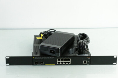 Aruba 2930F JL258A 8G PoE+ 2SFP+ Switch With Rack Mount n908