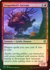 1 x Dragonlord's Servant - Foil - Iconic Masters - LP - MTG