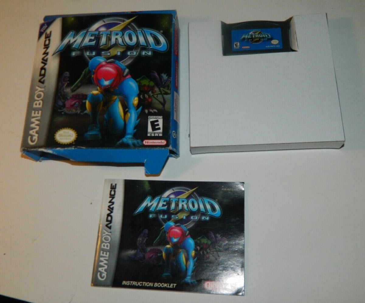 Metroid Fusion (Nintendo Game Boy Advance) GBA AUTHENTIC CIB