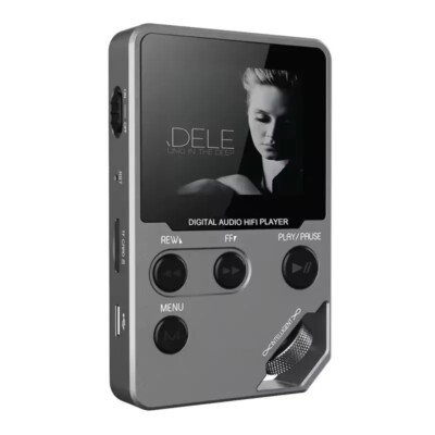 8GB Verlustfreier Bluetooth MP3 Musik Player, Zinklegierung Gehäuse, Drehregler, Kabel