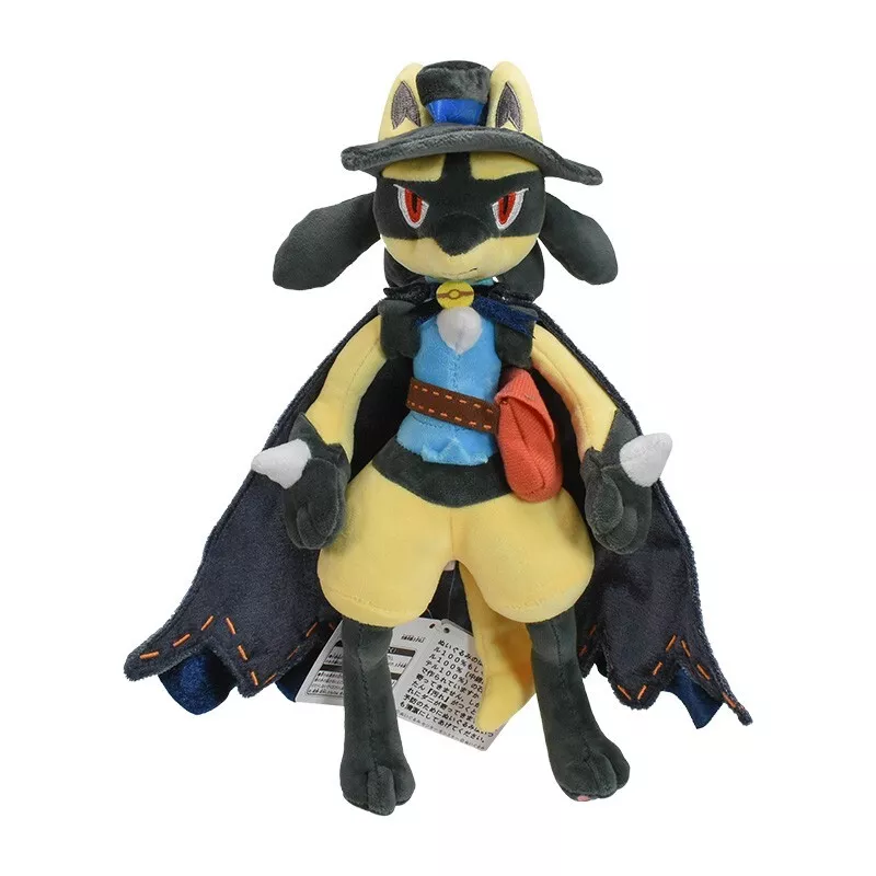 New Pokemon Lucario Shiny Lucario Plush Doll Stuffed Cute Mega