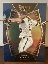 2022 Panini Select Corbin Burnes Premier Level #158 Brewers