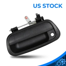 For Toyota Tundra Pickup 2000-2006 Tailgate Handle Black Liftgate Latch Keyhole