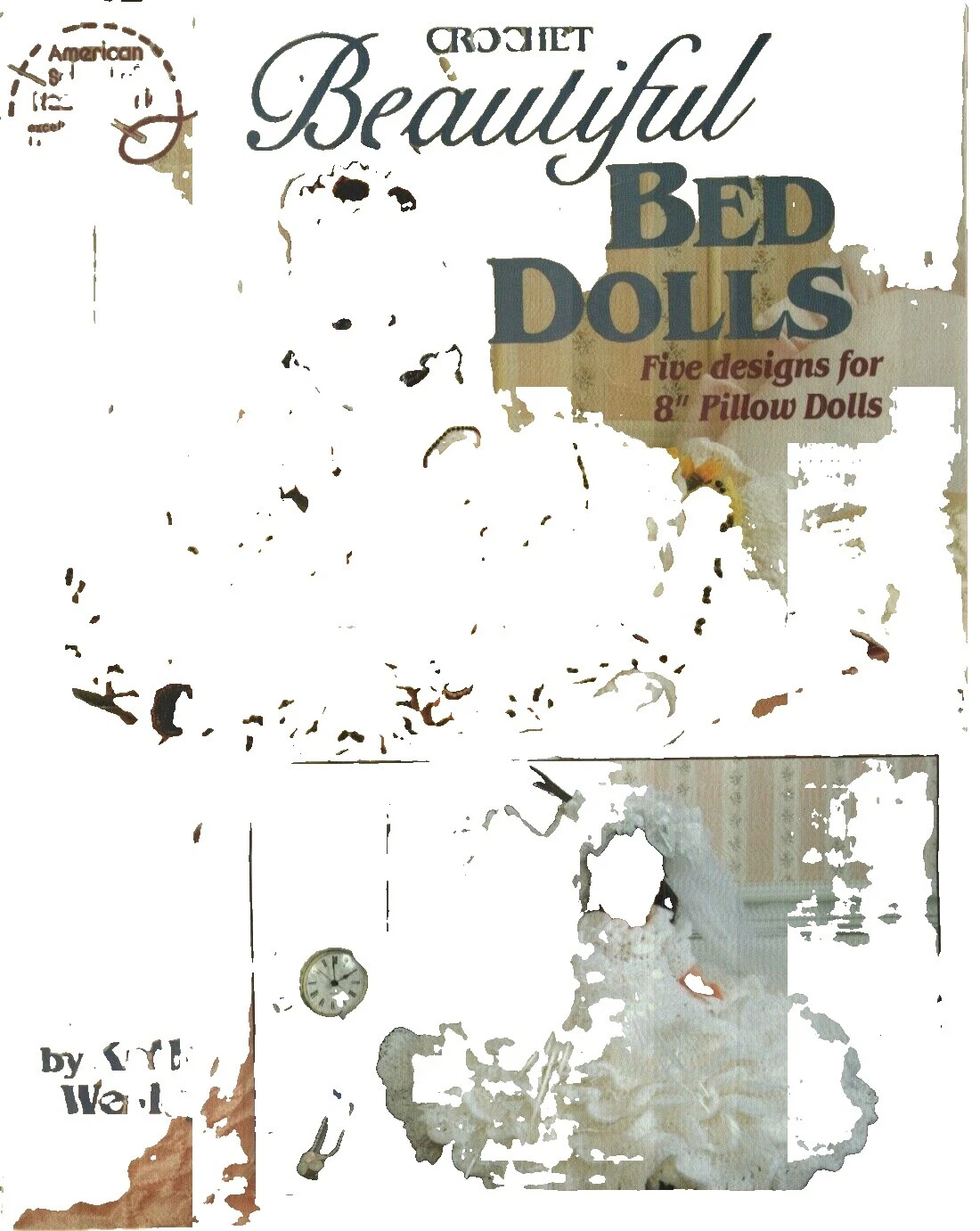 American School of Needlework Crochet Contemporary Dolls/Toys Crocheting & Knitting Patterns