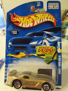 Hot Wheels Dodge Viper Gts R 174 Gold Ebay