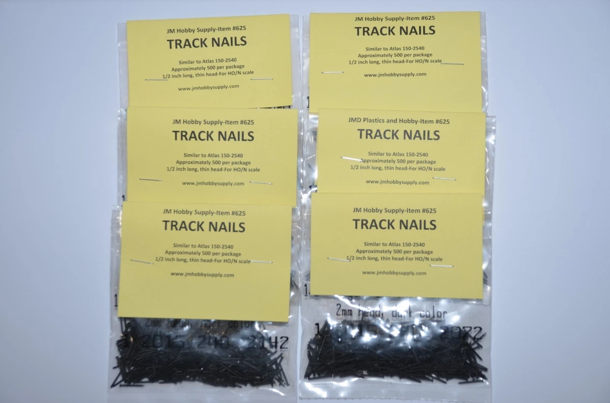 Track Nails HO N Scale 1 2