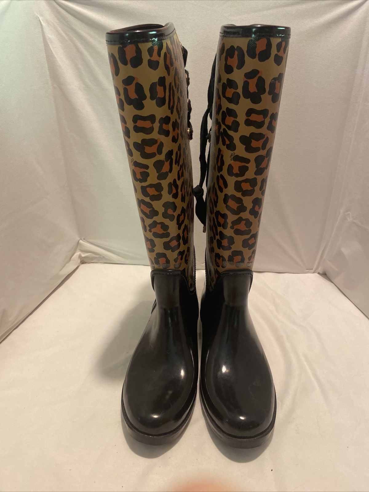 coach tristee rain boots size 7