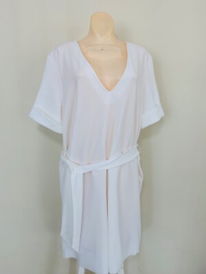 zara textured dress with belt