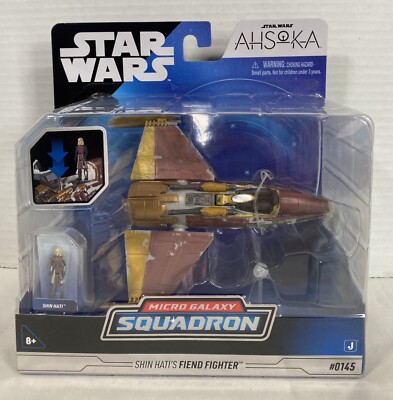 Star Wars Micro Galaxy Squadron Series 7 #0145 Shin Hati's Fiend Fighter NEW