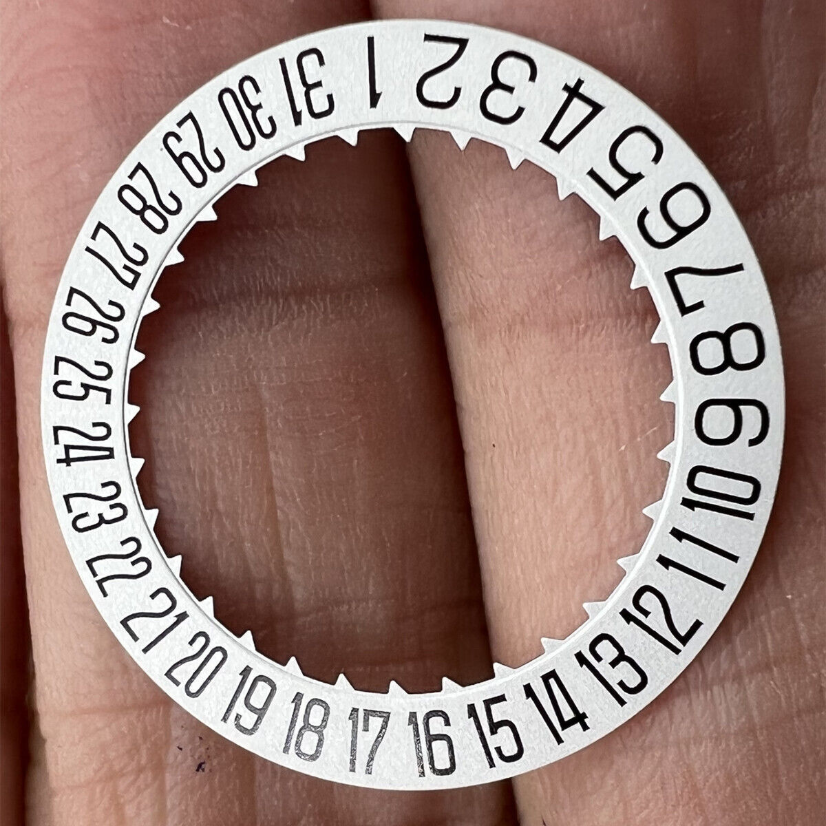 Original Japan Made Date Disk Wheel Date Wheel for Miyota 9015