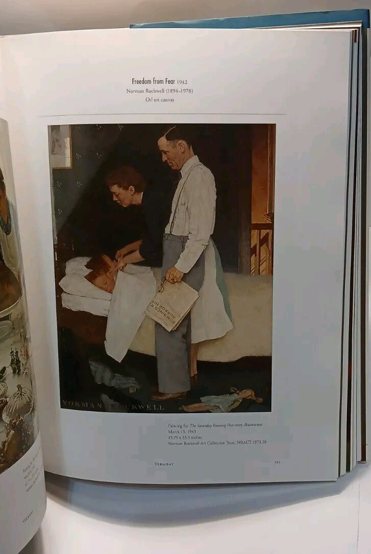 American Chronicles : The Art of Norman Rockwell SIGNED By Thomas