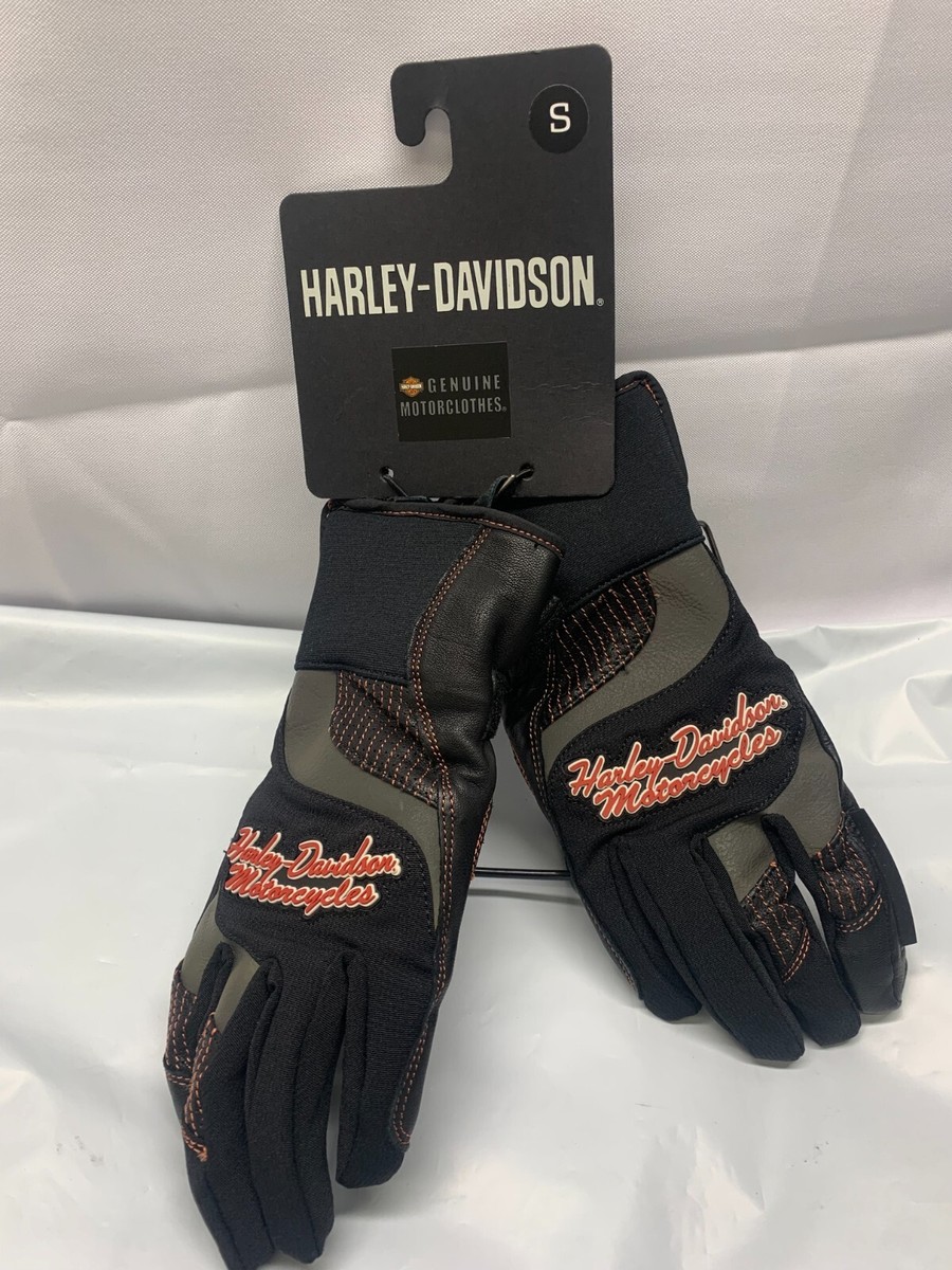 Harley Davidson Women's Waterproof Vanocker Under Cuff Gauntlet