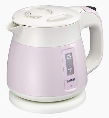 Tiger thermos electric kettle 600ml pink Wakuko PCF-G060-P Tiger F/S
