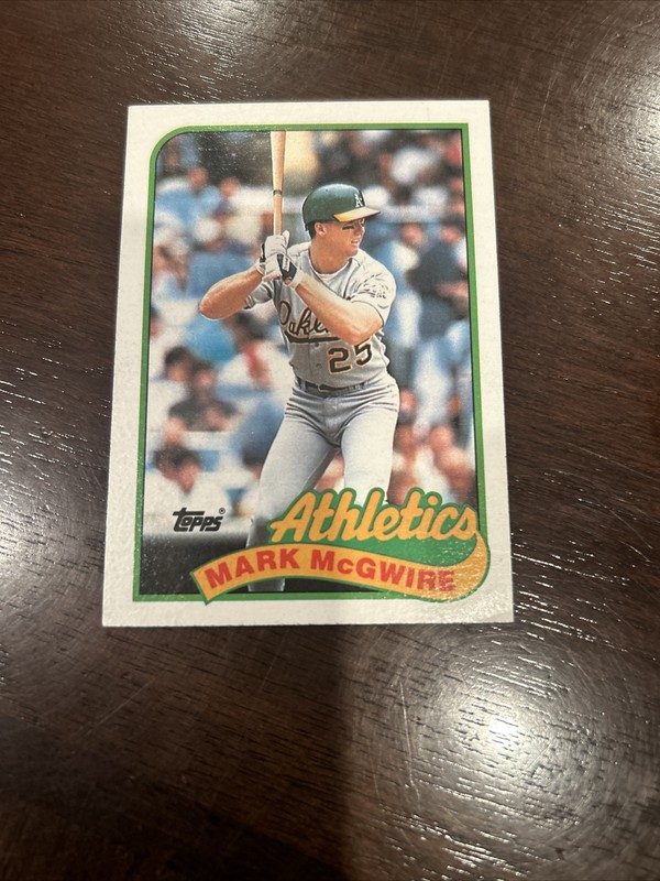 1989 Topps - #70 Mark McGwire