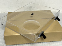 Technics Dust Cover with Hinge TTFA0457 for SL-1200 Turntables Clear Type New 2