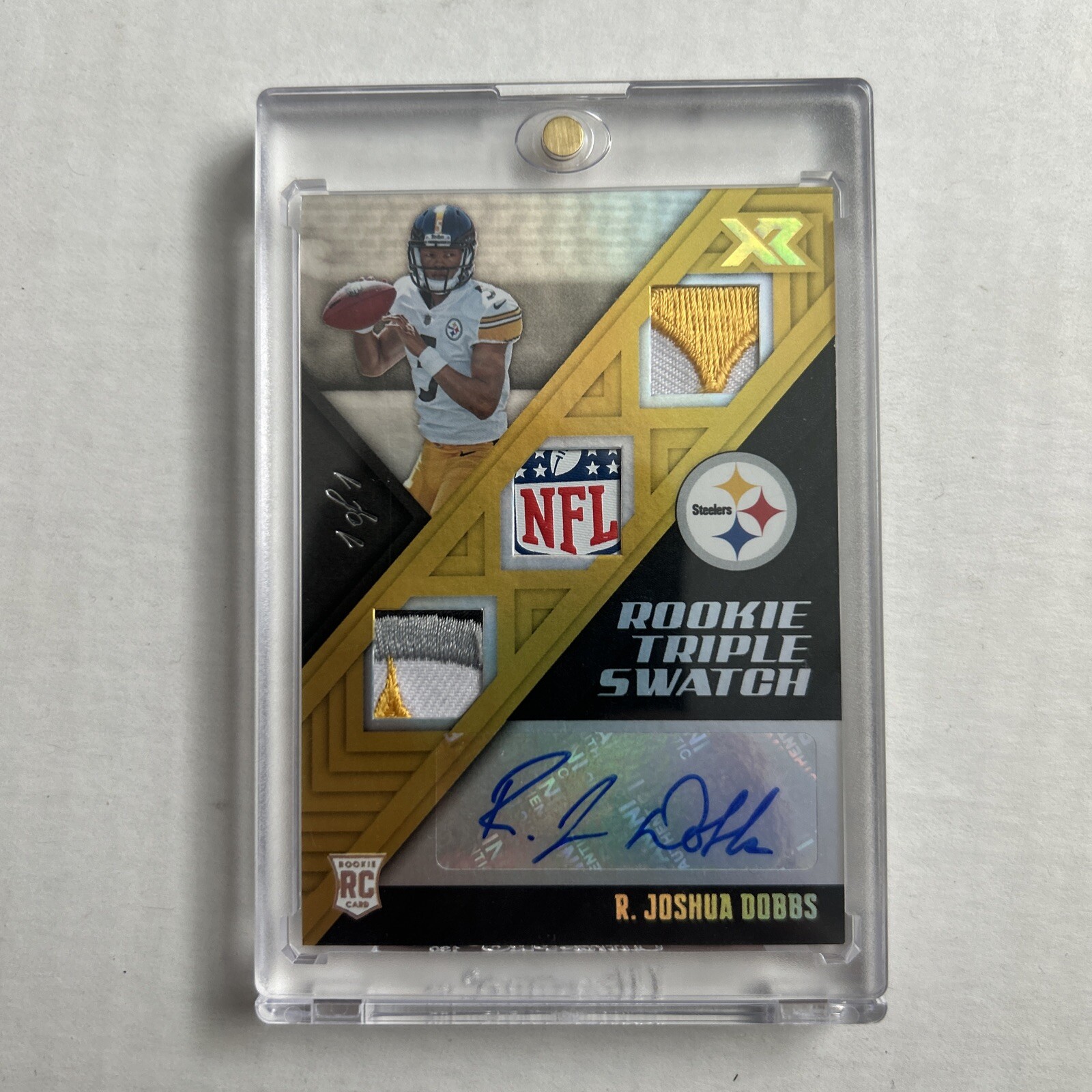 Joshua Dobbs Panini XR #167 Autograph