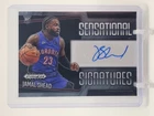 JAMAL SHEAD 2024-25 PRIZM BLACK SENSATIONAL SIGS ROOKIE AUTO #SS-JML Q6086