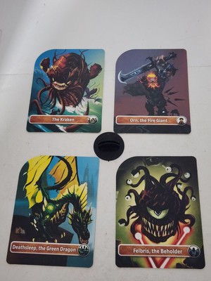 2020 Dungeons & Dragons Adventure Begins Replacement Boss Cards And Holder.