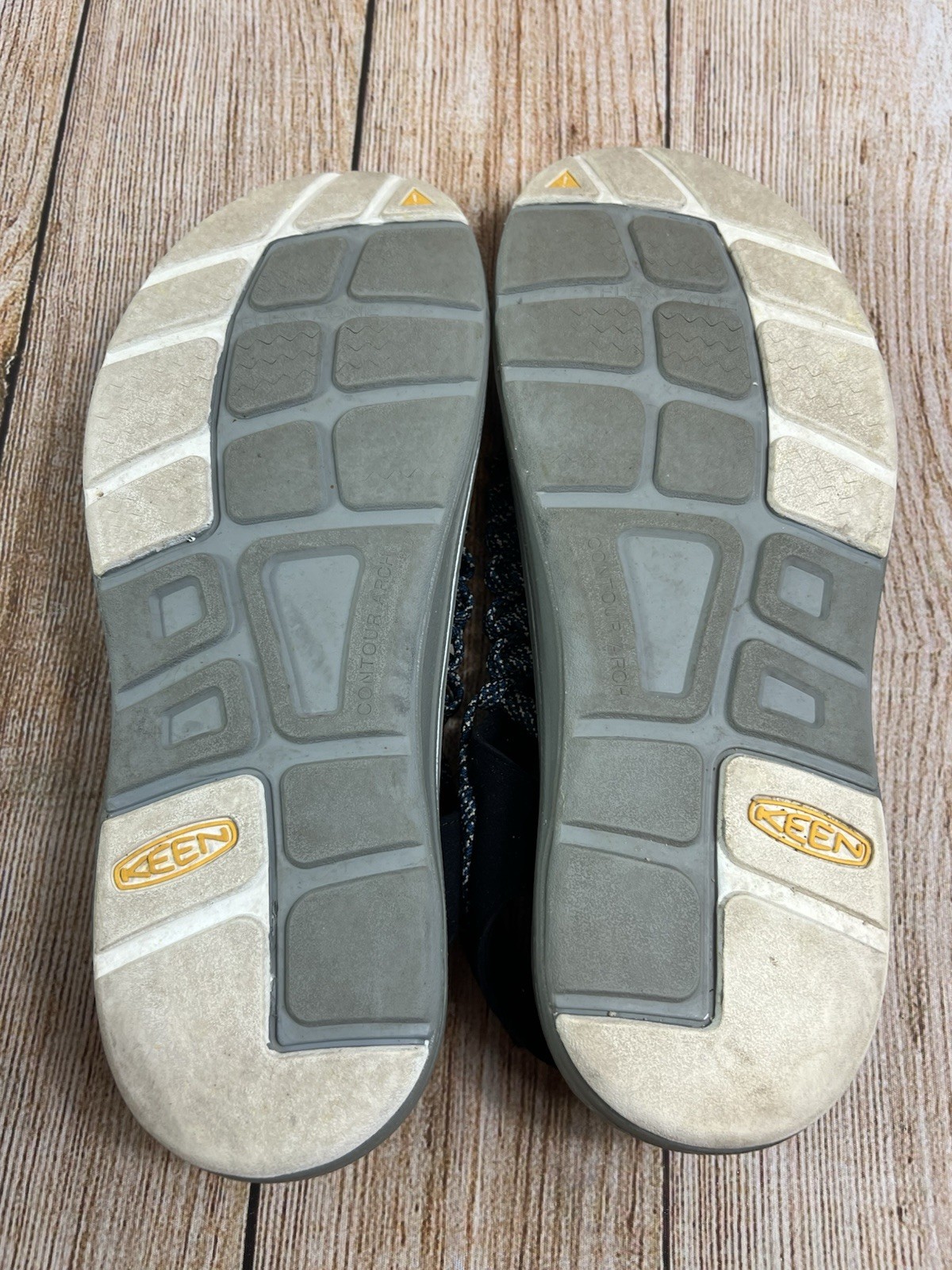 Sandali uomo Keen Uneek trail trekking nero blu paracord taglia 12