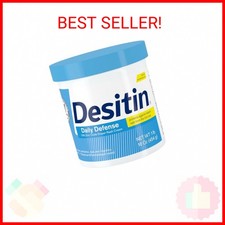 Desitin Daily Defense Baby Diaper Rash Cream with 13 Zinc Oxide, Barrier Cream