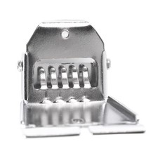 5 String Banjo Tailpiece Zinc Alloy Chrome Color Banjo Tailpiece Plate With CHU