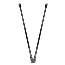 31.5"/80cm Garden Swing Rods, Black Metal Round Rods for Hanging Swing Seat t...